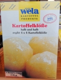 Kartoffelklöße - halb und halb