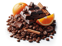 SCHOKO ORANGE - aromatisierter Röstkaffee - ganze Bohne - 1kg SCHOKO ORANGE - aromatisierter Röstkaffee - ganze Bohne - 1kg