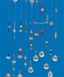 KRISTALLSCHNUR - Regenbogenkristall mit anderen Teilen