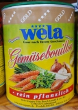 WELA GOLD - Gemüsebouillon - rein pflanzlich - Paste - 1/1 Dose