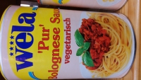 BOLOGNESE SAUSE - Instant - vegetarisch "Pur" - Pulver - Vorratsdose BOLOGNESE SAUSE - Instant - vegetarisch "Pur" - Pulver - Vorratsdose