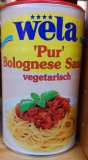 BOLOGNESE SAUCE - Instant - vegetarisch "Pur" - Pulver - Dose 1/2 BOLOGNESE SAUCE - Instant - vegetarisch "Pur" - Pulver - Dose 1/2